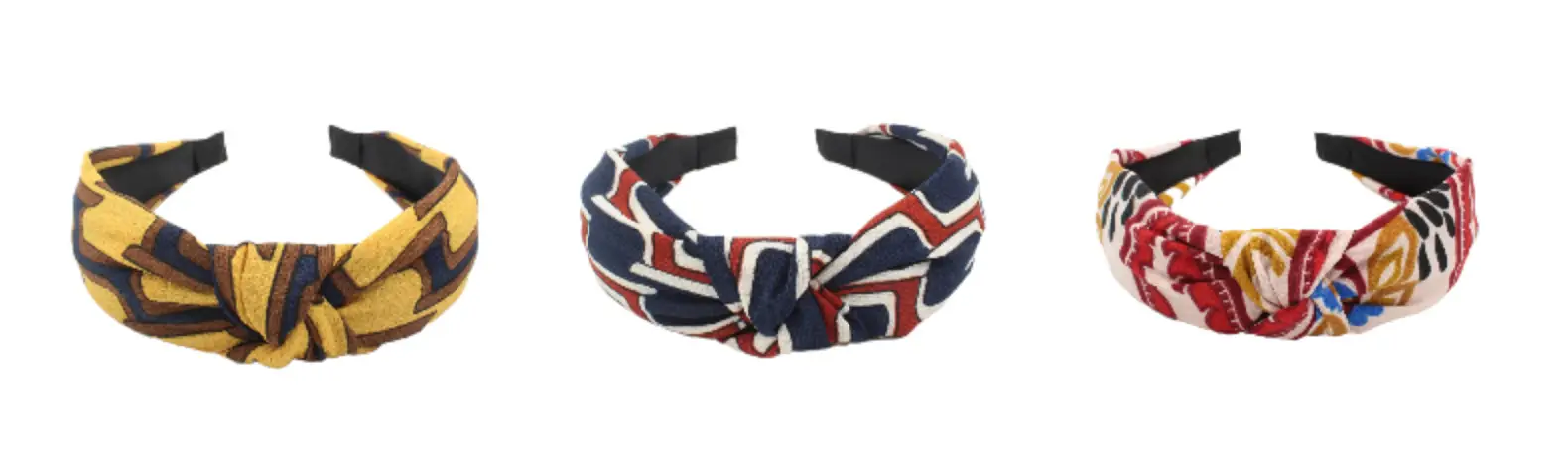Tropical Leaf Hair Band for Women Knot Design — feature 12