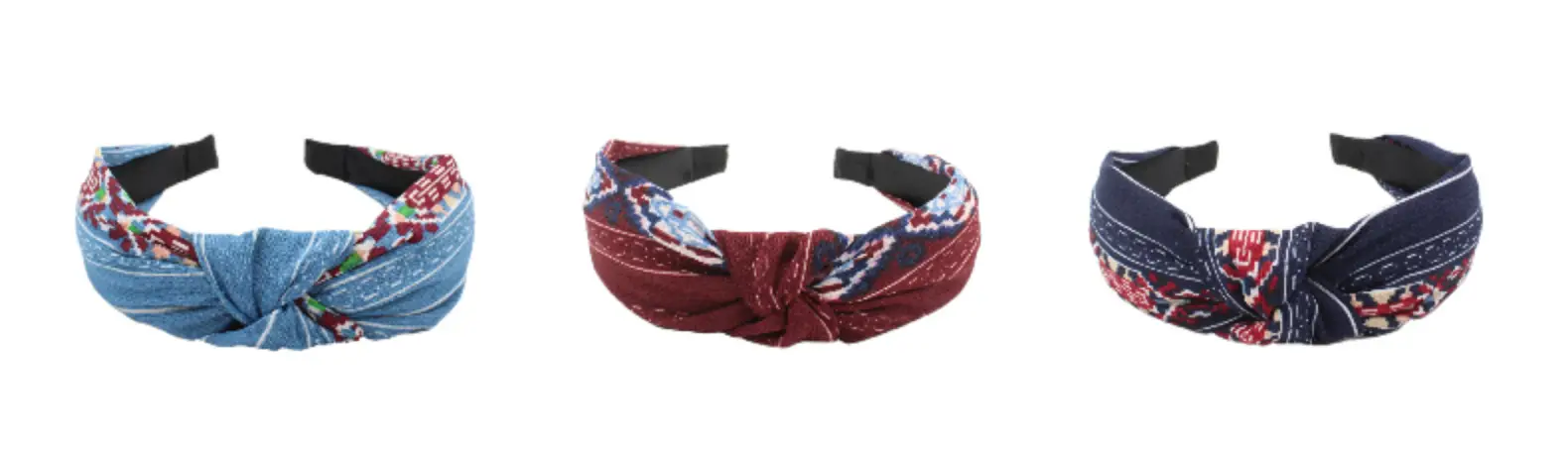 Tropical Leaf Hair Band for Women Knot Design — feature 8
