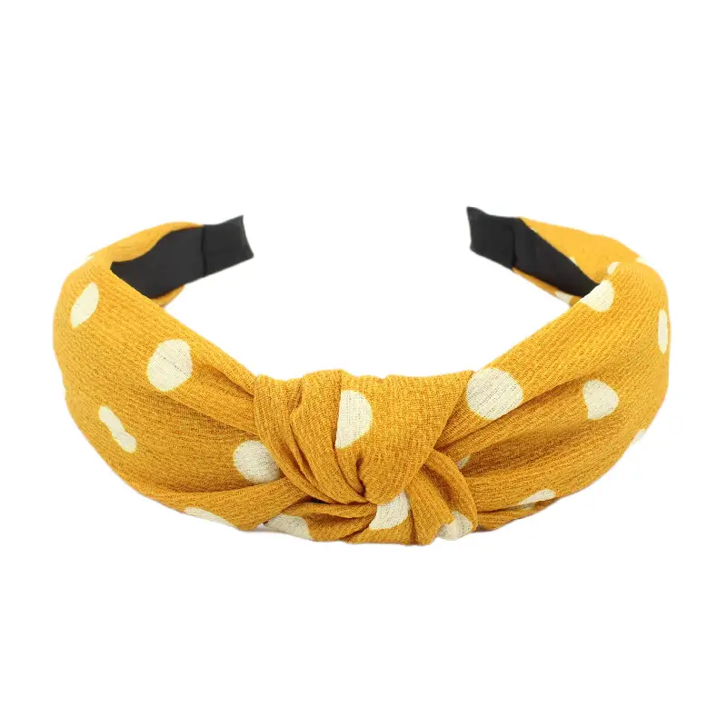 Tropical Leaf Hair Band for Women Knot Design - Image 27