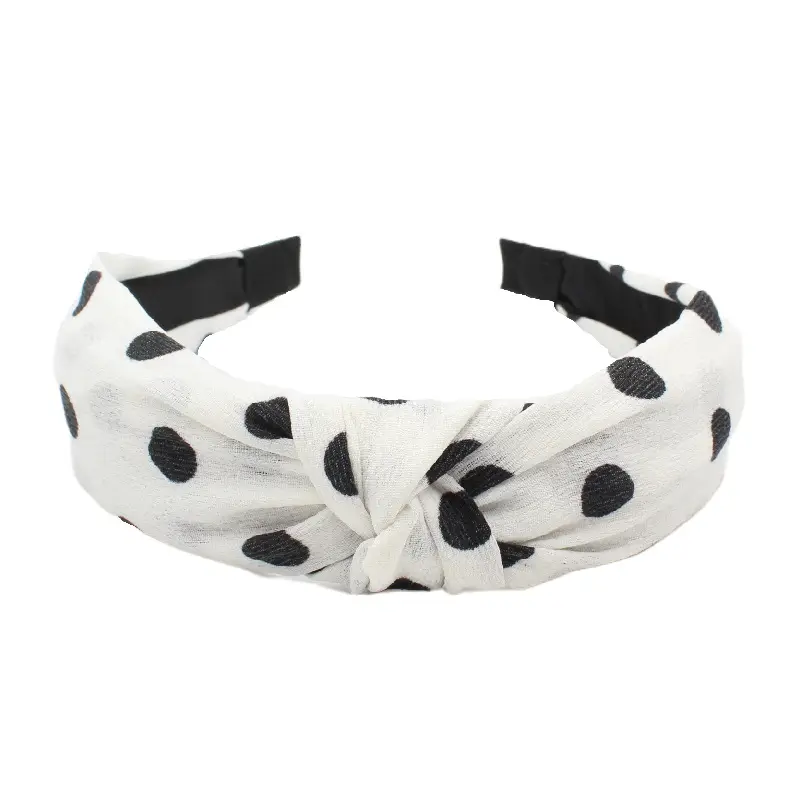 Tropical Leaf Hair Band for Women Knot Design - Image 28