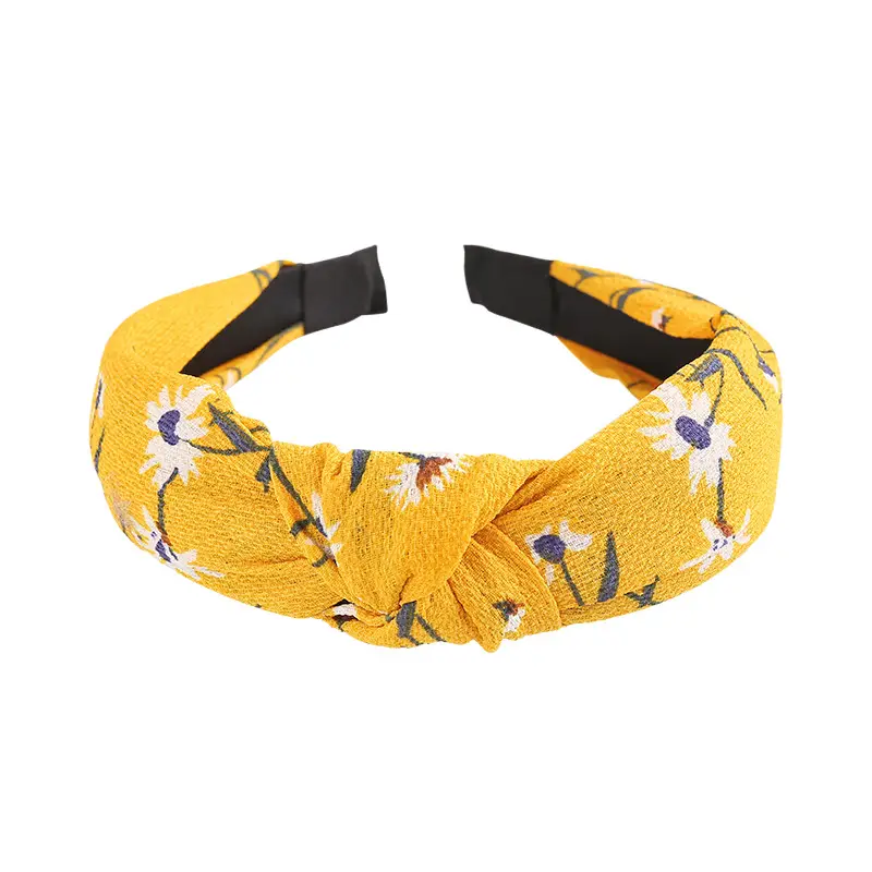 Tropical Leaf Hair Band for Women Knot Design - Image 50