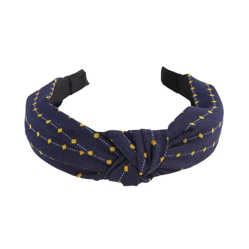 Tropical Leaf Hair Band for Women Knot Design - Image 51