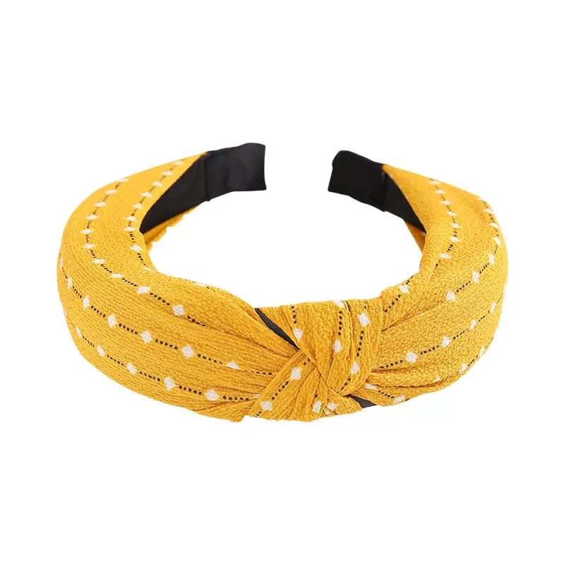 Tropical Leaf Hair Band for Women Knot Design - Image 52