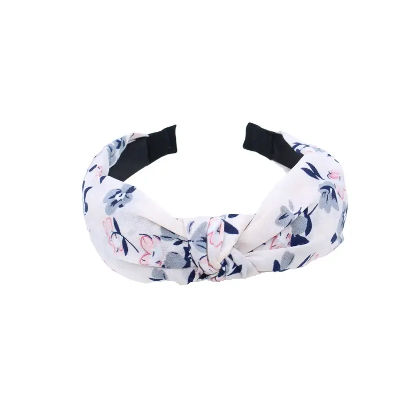 Tropical Leaf Hair Band for Women Knot Design - Image 64