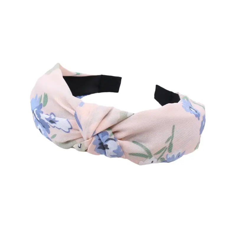 Tropical Leaf Hair Band for Women Knot Design - Image 65