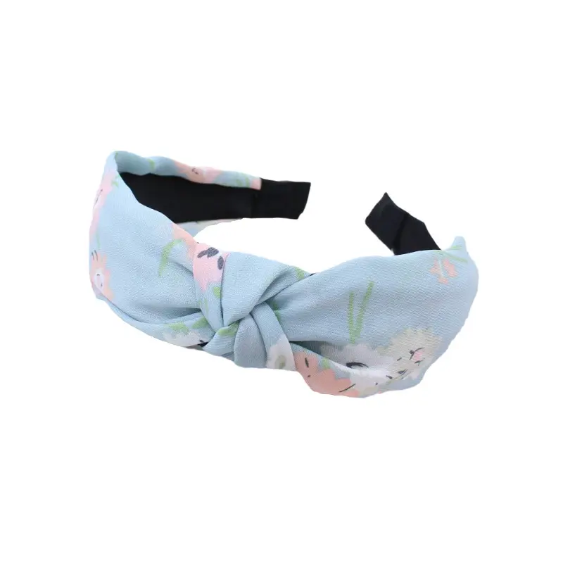 Tropical Leaf Hair Band for Women Knot Design - Image 66