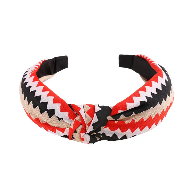 Tropical Leaf Hair Band for Women Knot Design - Image 69