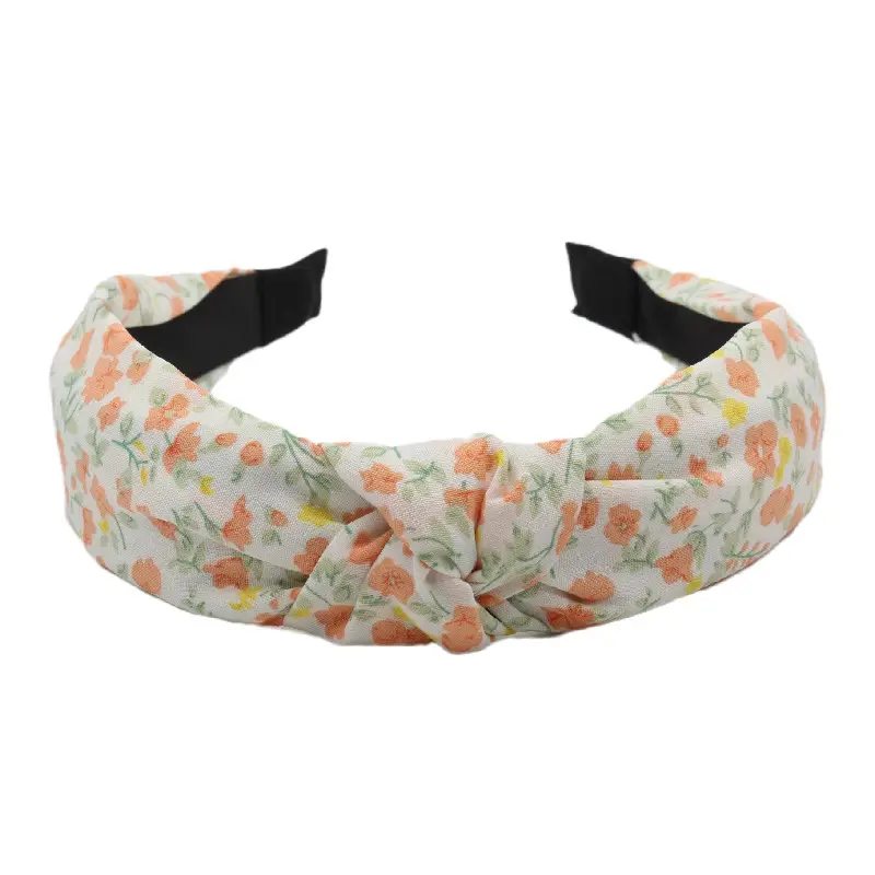 Tropical Leaf Hair Band for Women Knot Design - Image 71