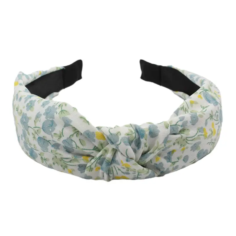 Tropical Leaf Hair Band for Women Knot Design - Image 72