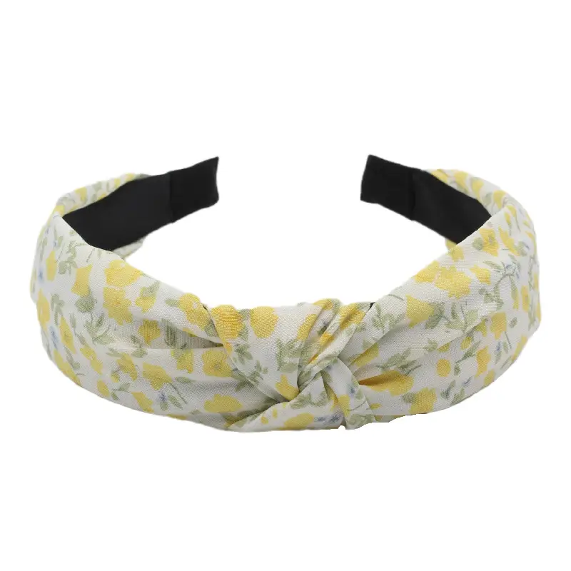 Tropical Leaf Hair Band for Women Knot Design - Image 73