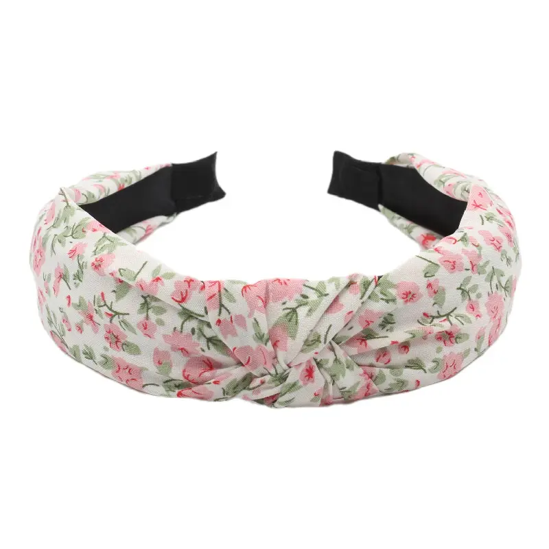 Tropical Leaf Hair Band for Women Knot Design - Image 74