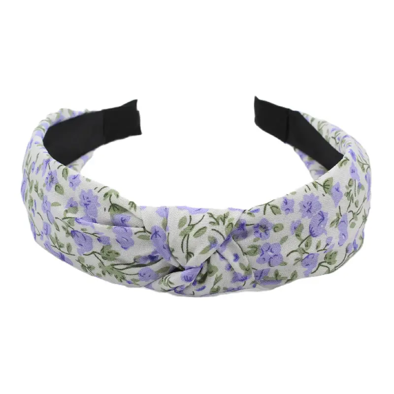 Tropical Leaf Hair Band for Women Knot Design - Image 75
