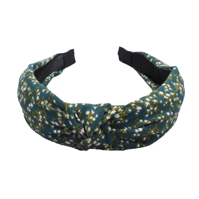 Tropical Leaf Hair Band for Women Knot Design - Image 78