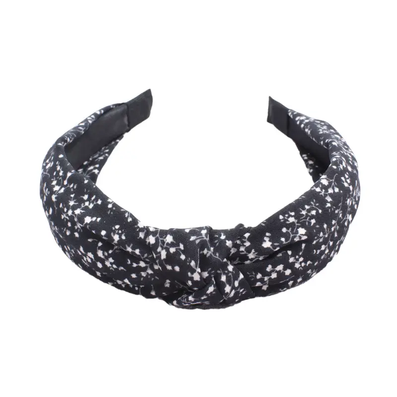 Tropical Leaf Hair Band for Women Knot Design - Image 80