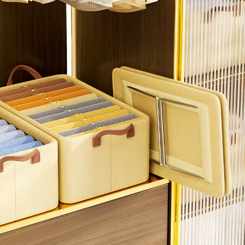 Cationic Storage Box for Wardrobe Large Capacity Fabric Satchel - Image 5