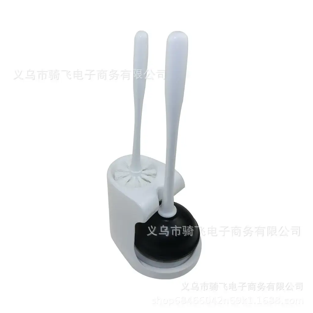 White Crossbody Toilet Brush Cleaning Tool 560g - Image 10