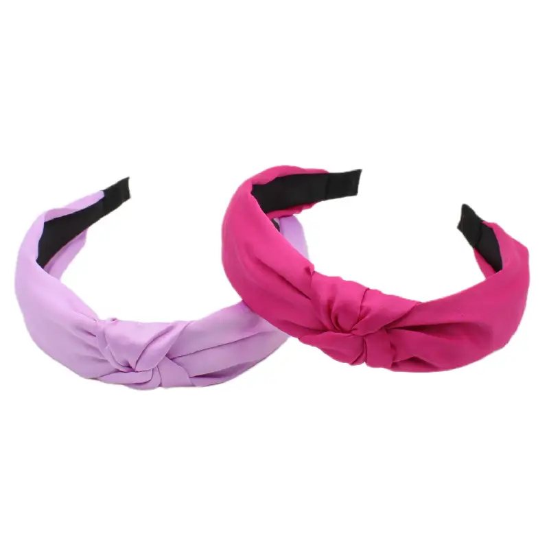 Fairy Hair Hoop Women's Solid Color Wide Edge Pressing - Image 16
