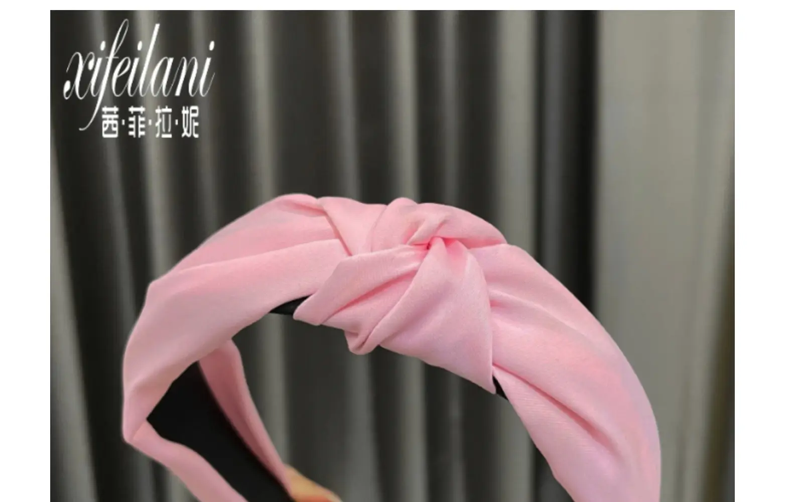 Fairy Hair Hoop Women's Solid Color Wide Edge Pressing — feature 12