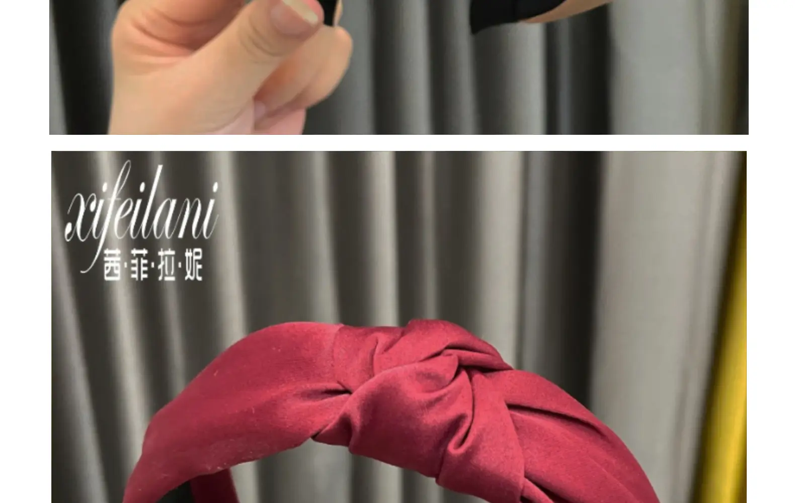 Fairy Hair Hoop Women's Solid Color Wide Edge Pressing — feature 19