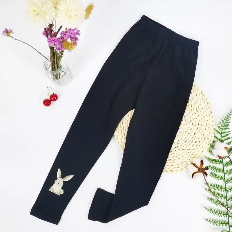 BDS leggings-black rabbit