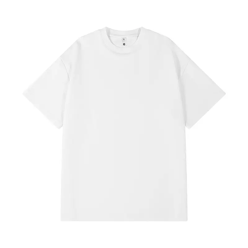 ACU Men Black 220G Heavy T-Shirt Summer Loose Fit