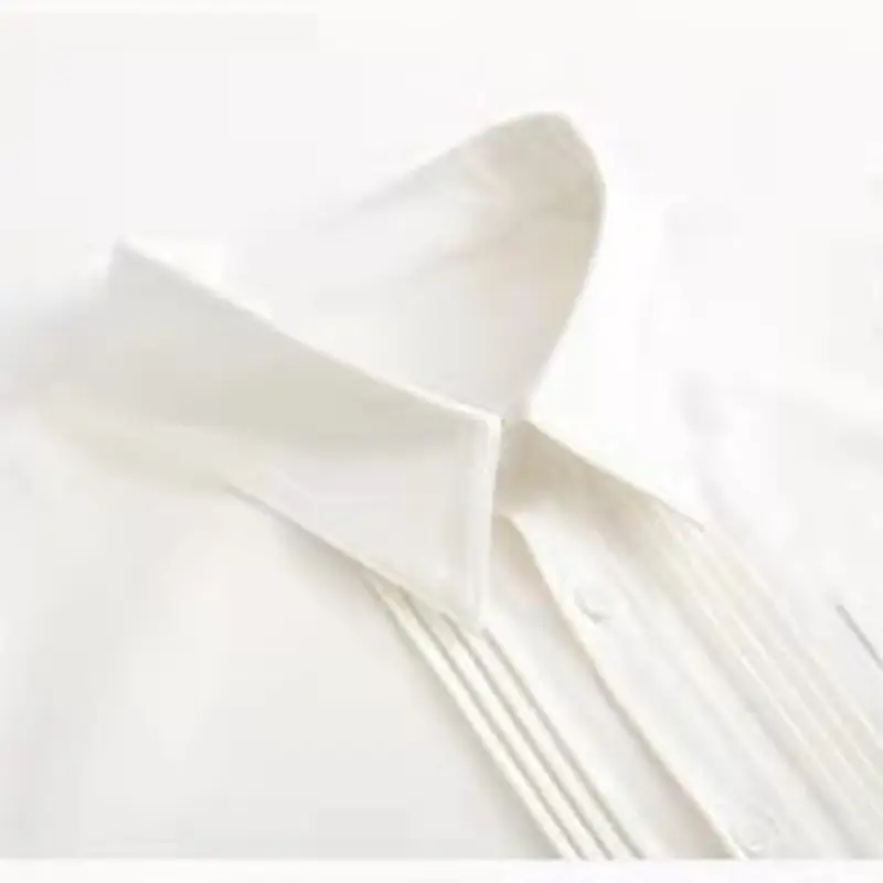 White Loose Sleeve Summer Shirt for Students - Image 8