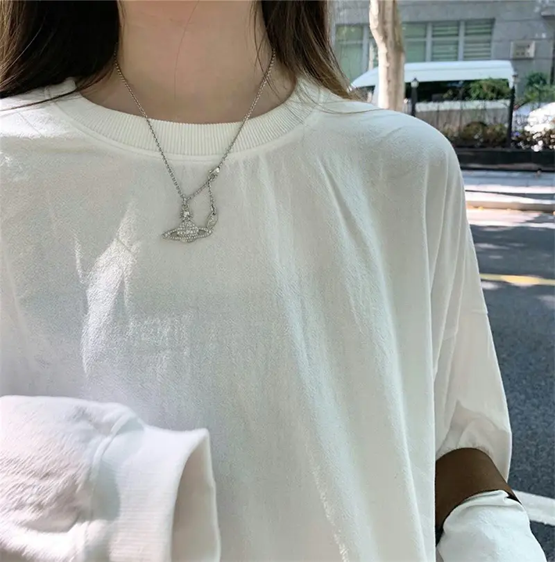 Women Korean Style Loose Sweatshirt White Long Sleeve — feature 12