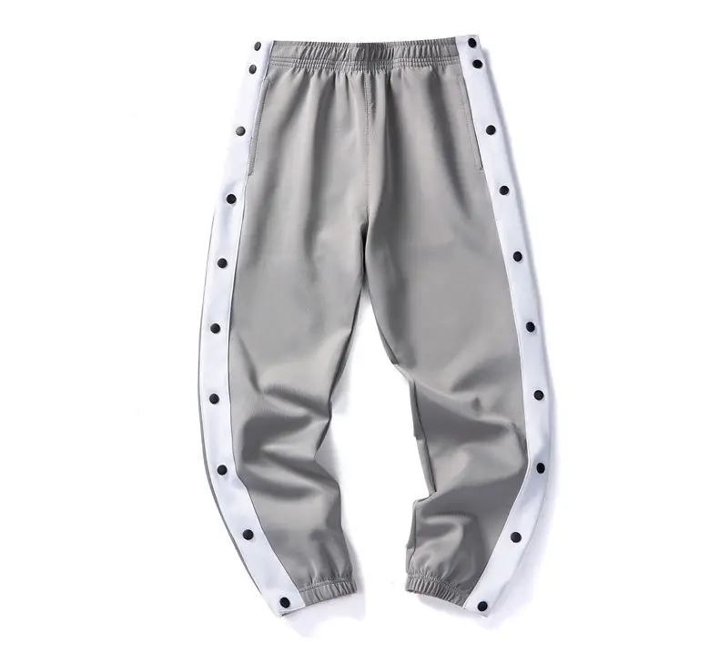 Men's Grey Crocodile-Striped Crocheted Pants — feature 16