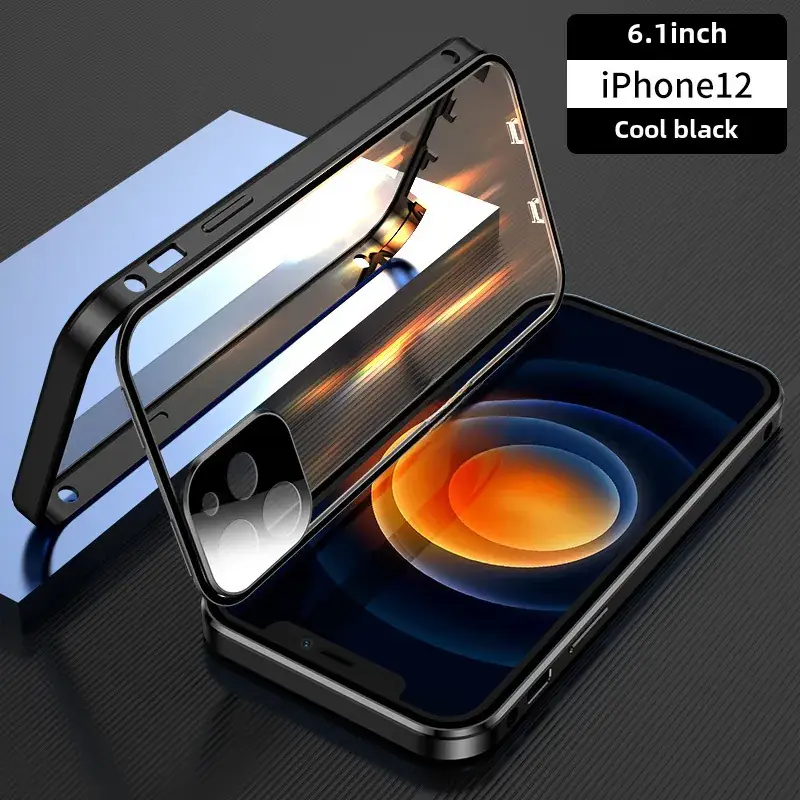 One22 Blue Glass Phone Case Double Sided 17" - Image 3