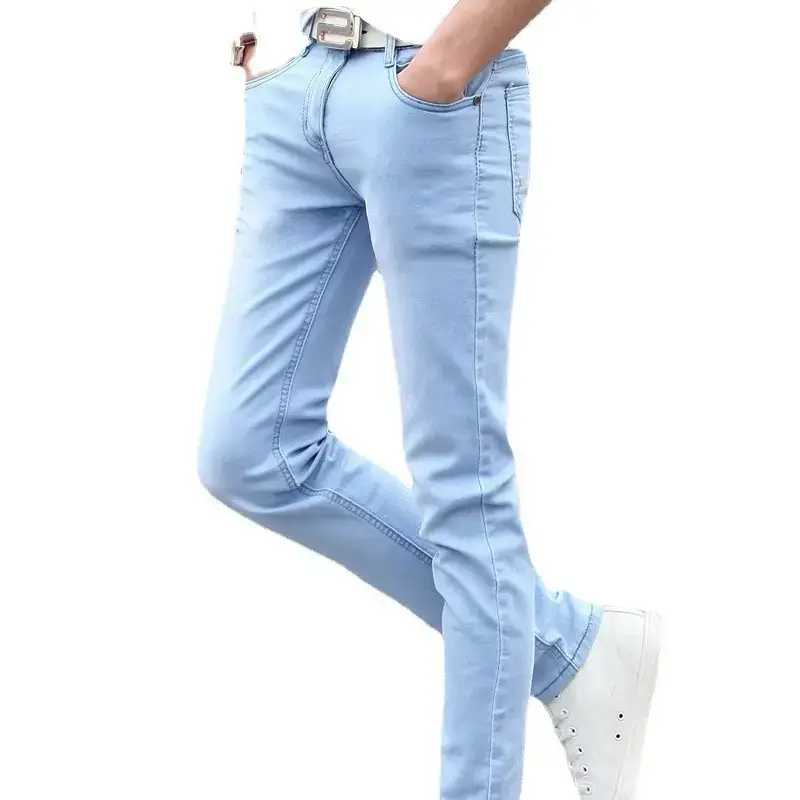 Summer Slim Fit Skinny Jeans for Men - Image 9