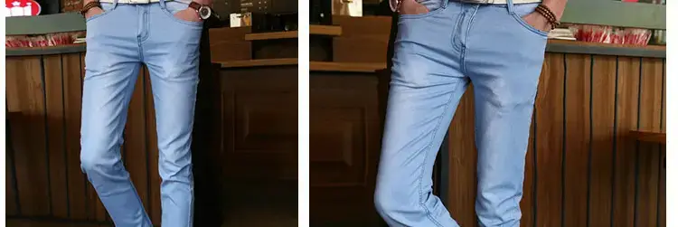 Summer Slim Fit Skinny Jeans for Men — feature 10