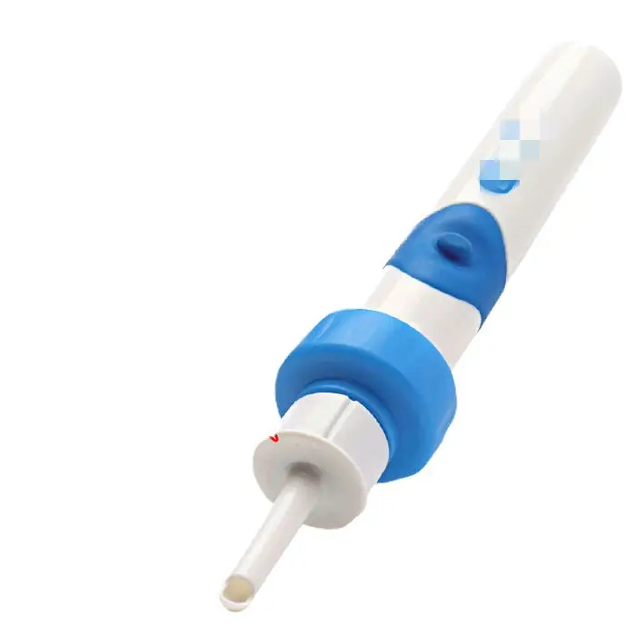 Blue White Electric Ear Cleaner with Soft Head - Image 6