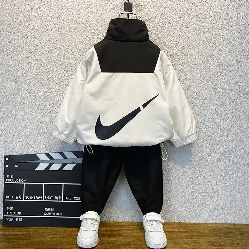 Kids Korean Style Suit Black White 2024 - Image 6