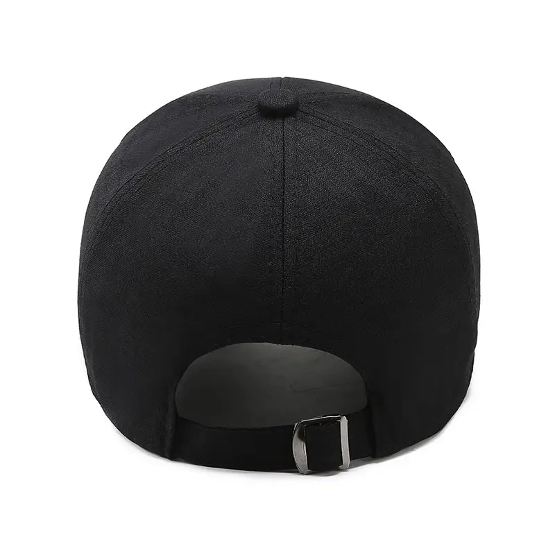 Black Baseball Cap for Middle-aged Dad Sunshade - Image 6