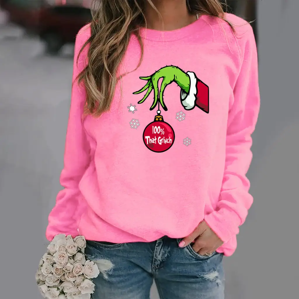 Women Pink Graphic Sweatshirt 2020 AliExpress - Image 5