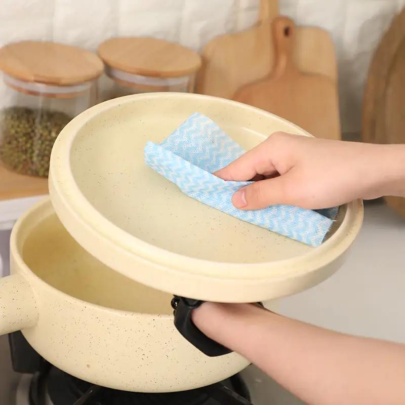 Japanese-Style Disposable Cloth Roll Kitchen Cleaning Towel - Image 4