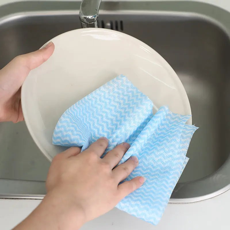 Japanese-Style Disposable Cloth Roll Kitchen Cleaning Towel - Image 5