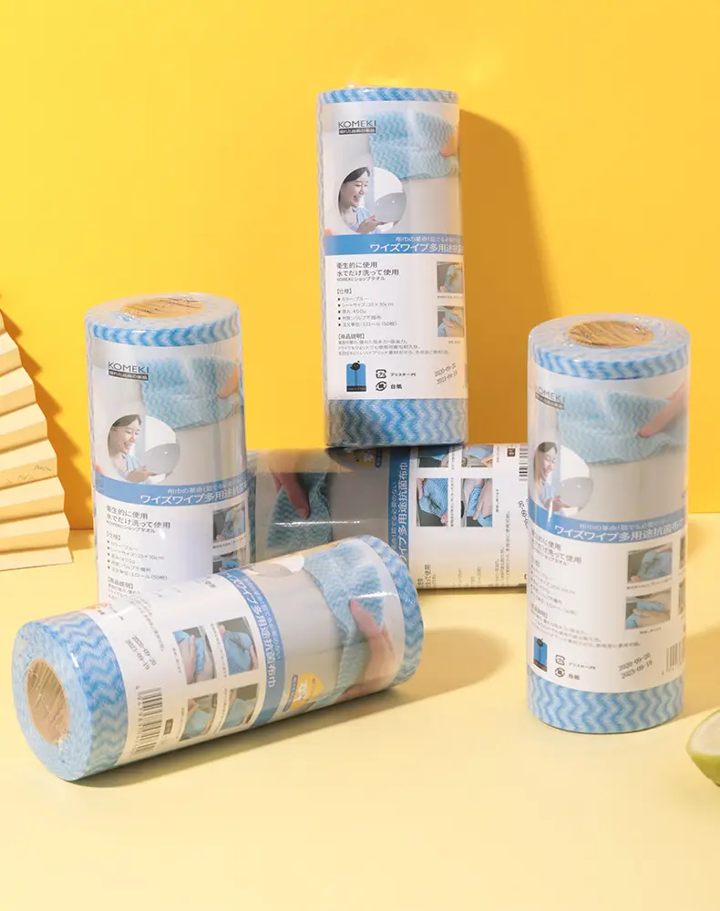 Japanese-Style Disposable Cloth Roll Kitchen Cleaning Towel — feature 6