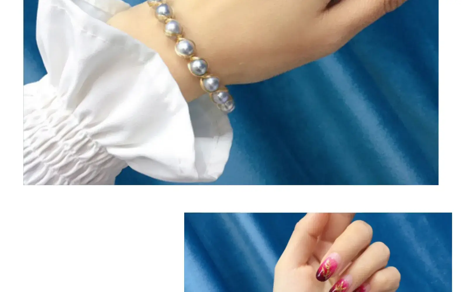 Freshwater Pearl Bracelet 6-7mm Gold-Filled — feature 11