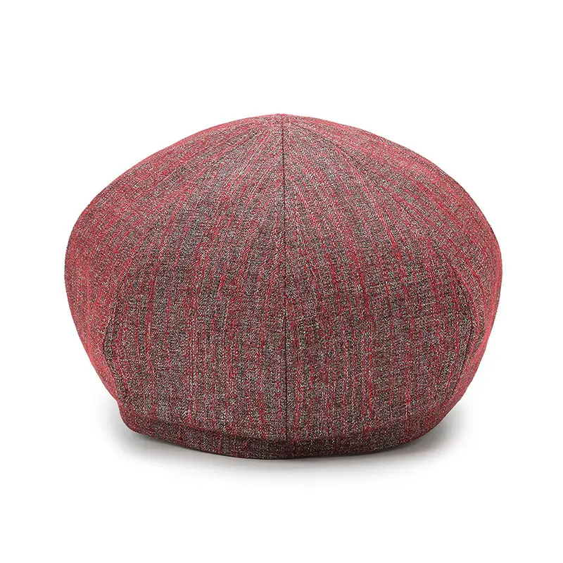 Gray Textured Baseball Cap for Women Men Elderly - Image 8