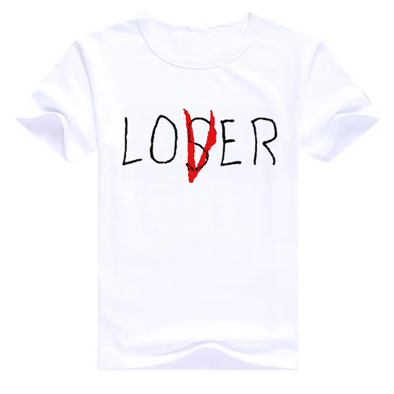 Lover Loser Raglan Print T-Shirt White Black Plus Size - Image 4