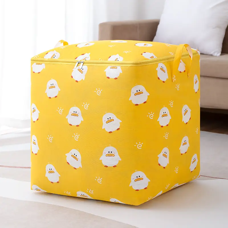 Oxford Cloth Quilt Storage Bag 100L Drawstring Basket - Image 3