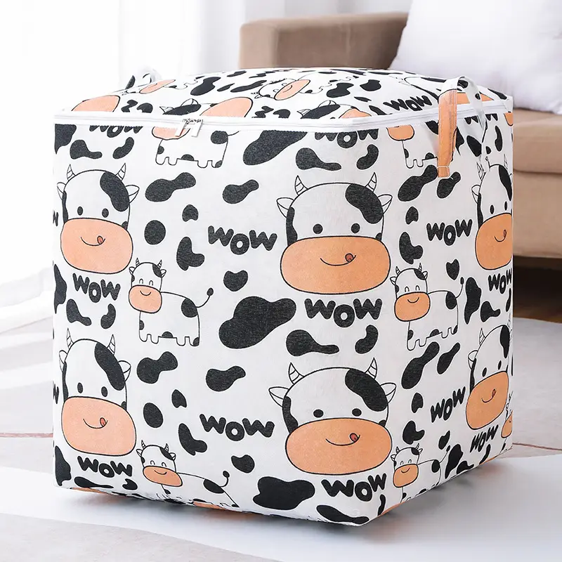 Oxford Cloth Quilt Storage Bag 100L Drawstring Basket - Image 6