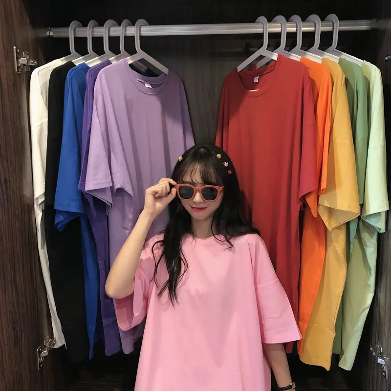 Women Purple Loose Sleeve T-Shirt Spring 2021 - Image 14