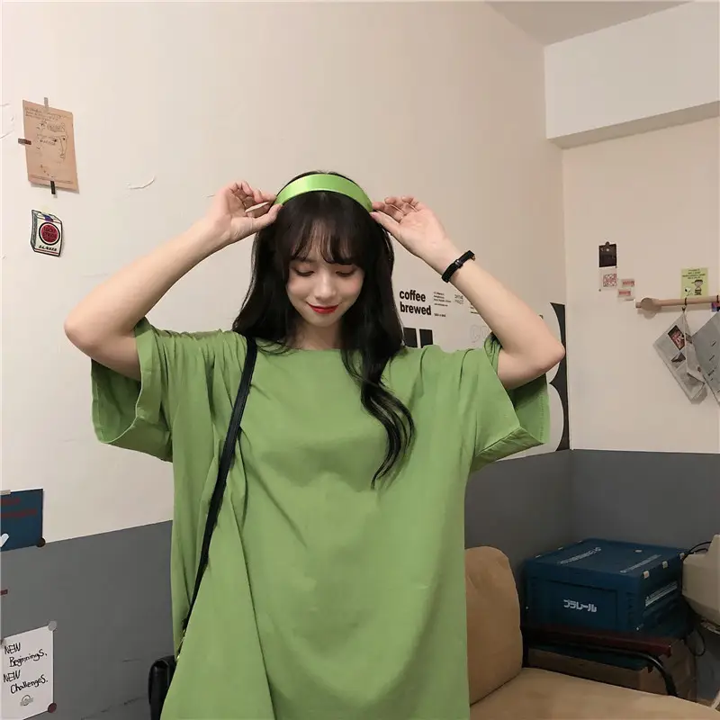 Women Purple Loose Sleeve T-Shirt Spring 2021 - Image 10
