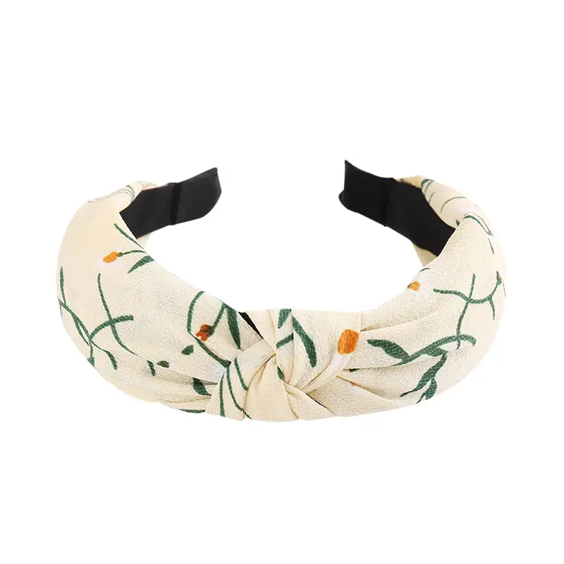 Purple Cross-Knotted Hairband for Women — feature 5