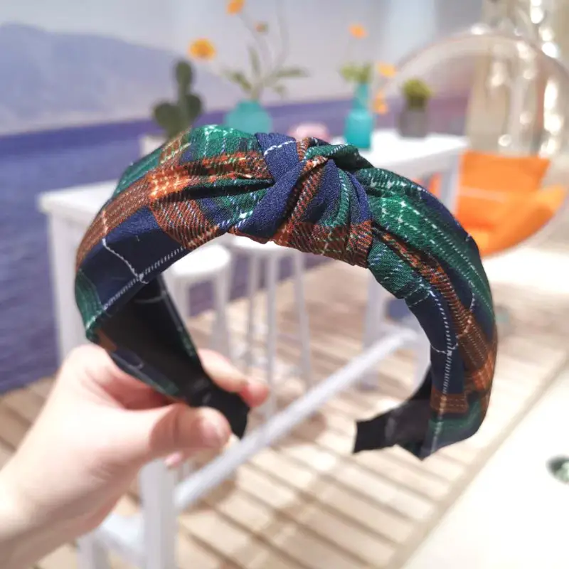 Purple Cross-Knotted Hairband for Women - Image 62