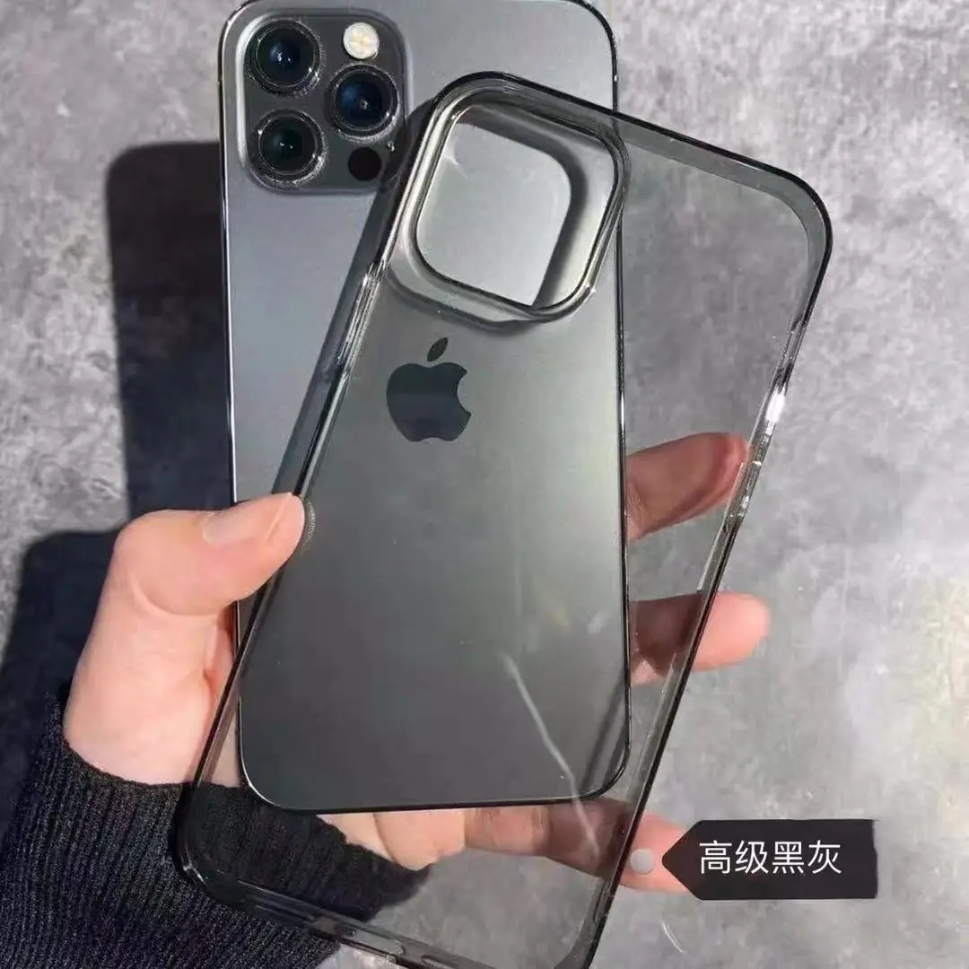 Apple iPhone 16PROMAX Anti-Drop Soft Case Black Gray