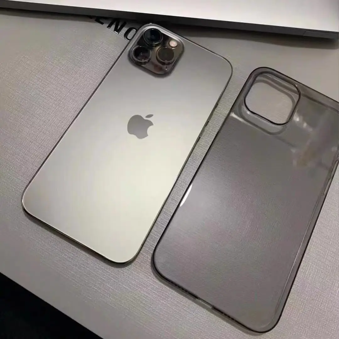 Apple iPhone 16PROMAX Anti-Drop Soft Case Black Gray