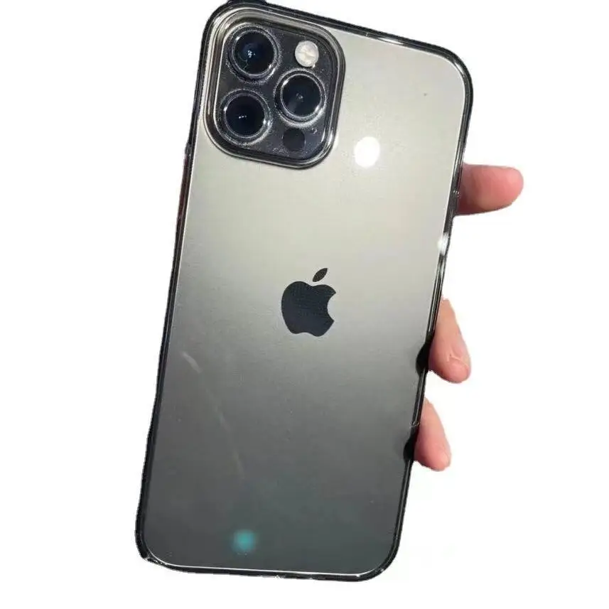 Apple iPhone 16PROMAX Anti-Drop Soft Case Black Gray
